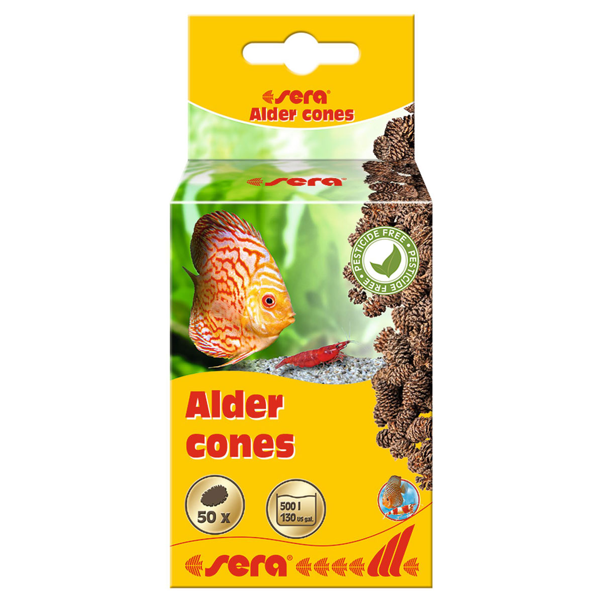 sera Alder Cones 50St. ErlenzapfenWasserpflege