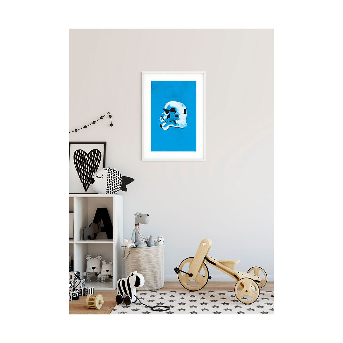 Komar  Wandbild Star Wars Classic Helmets Stormtrooper 40x50 cm Bild 3