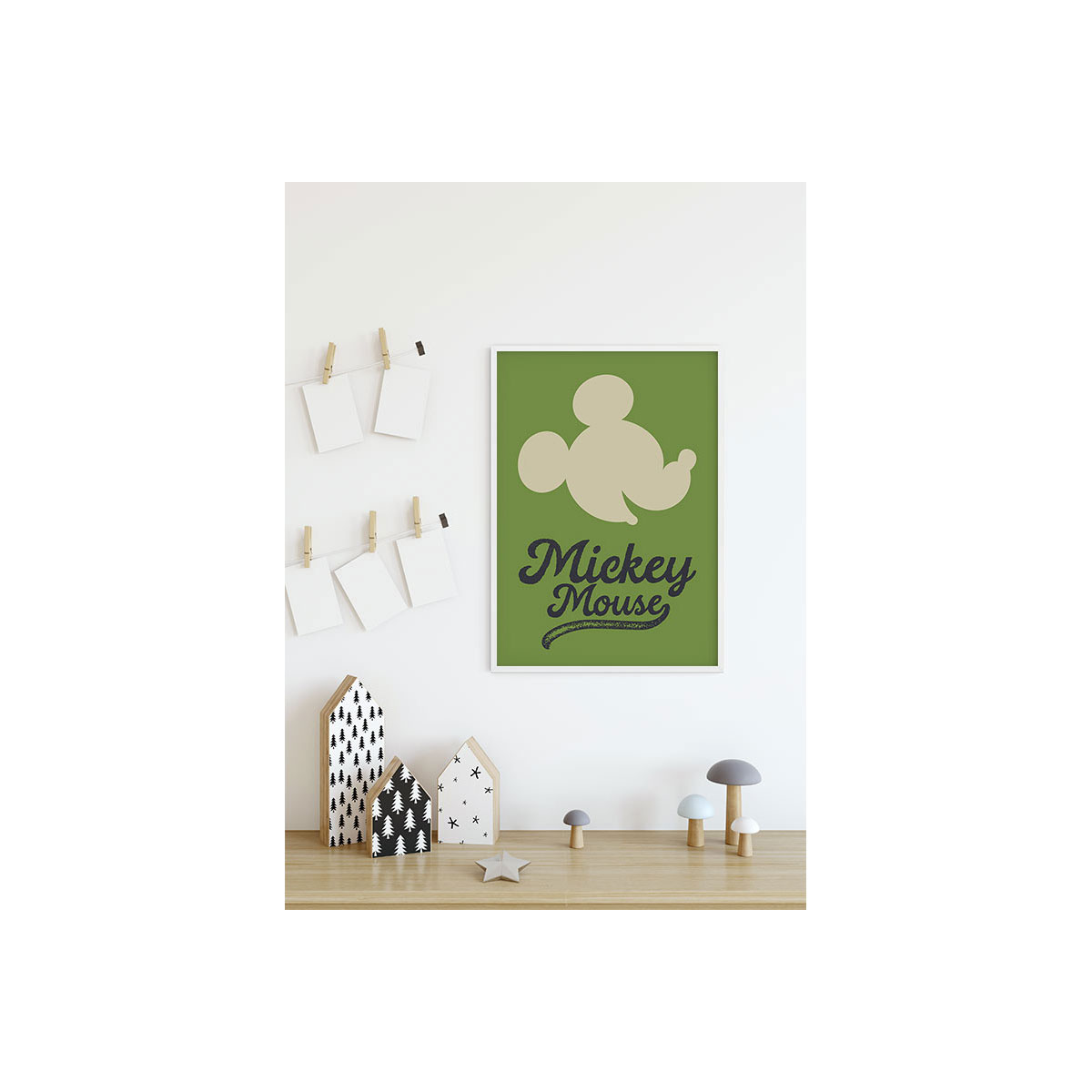 Komar  Wandbild Mickey Mouse Green Head 30x40 cm Bild 9