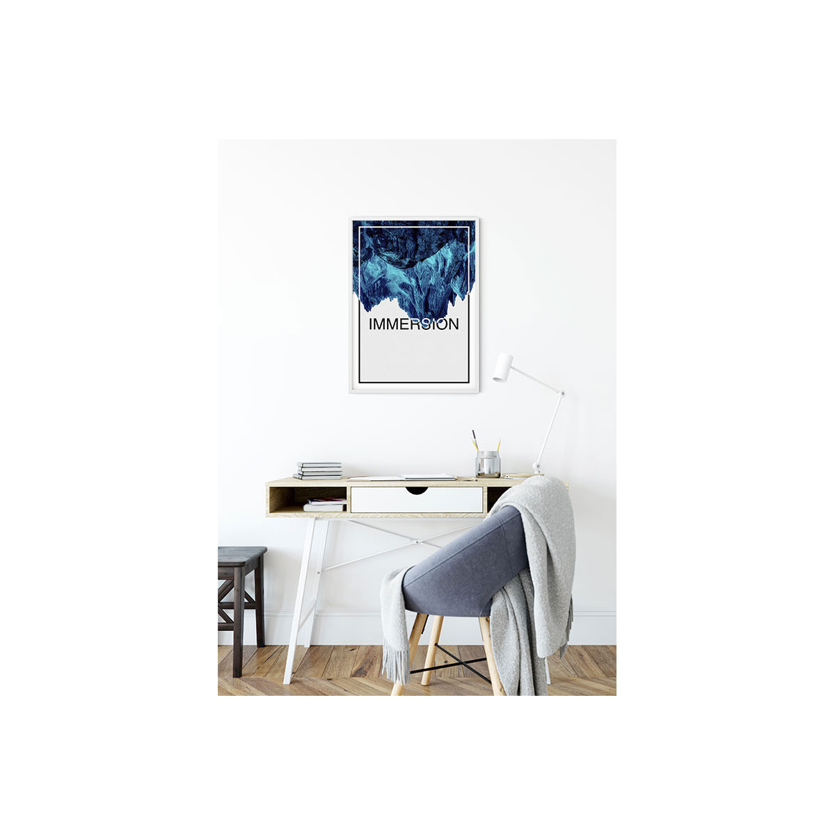 Komar  Wandbild Immersion Blue 40x50 cm Bild 3