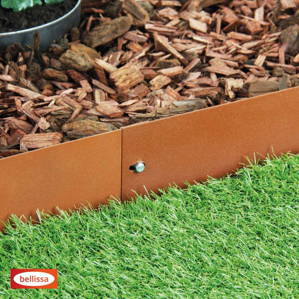 Rasenkante Spina Corten 2er Set Bild 3