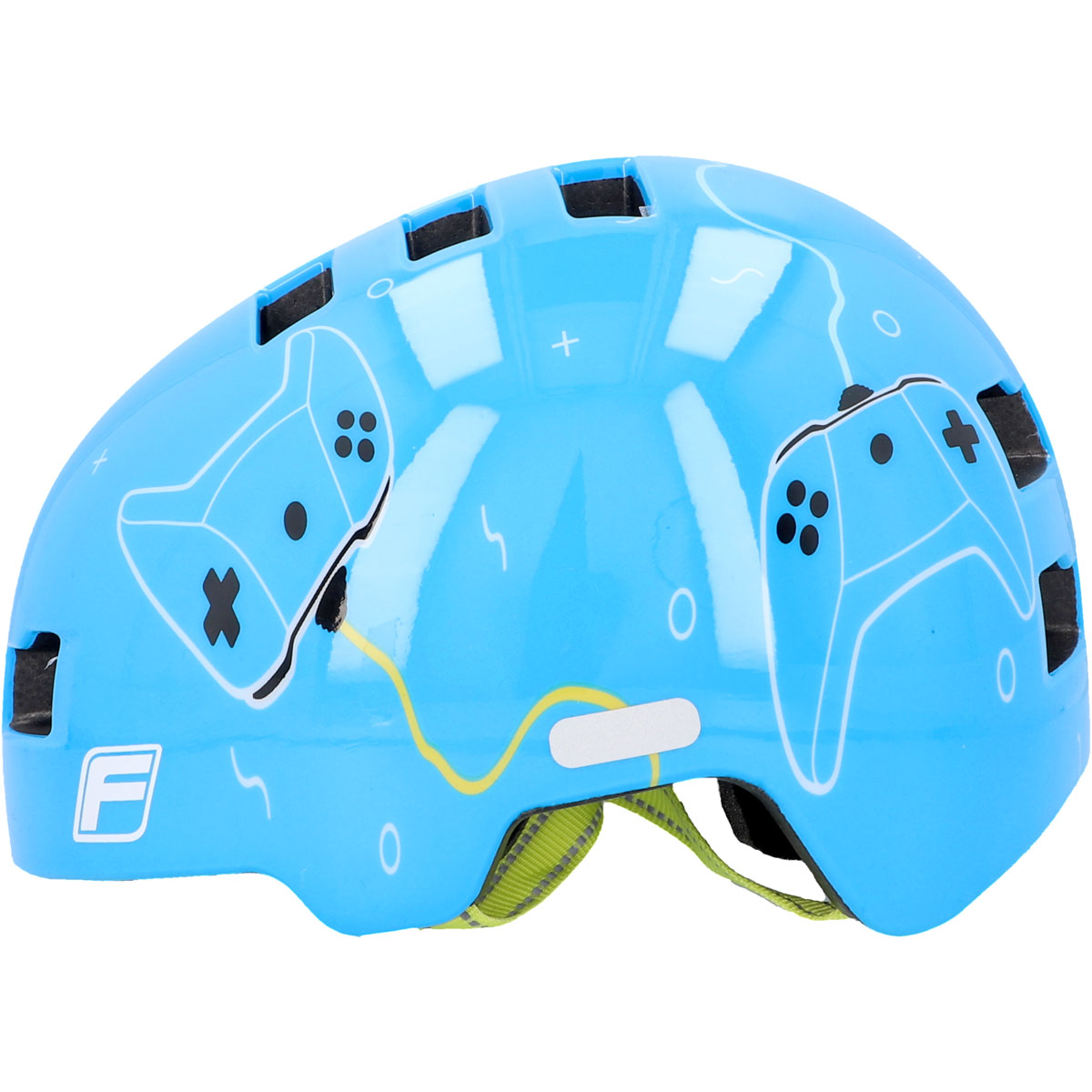 Fischer  Fahrradhelm BMX Kinder Plus Game S/M V1