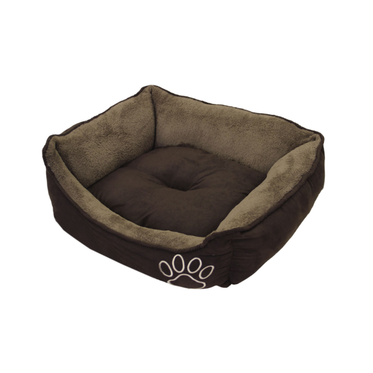 Nobby Komfortbett eckig Classic Mero braun ca 77 x 61 x 19 cm Bild 1