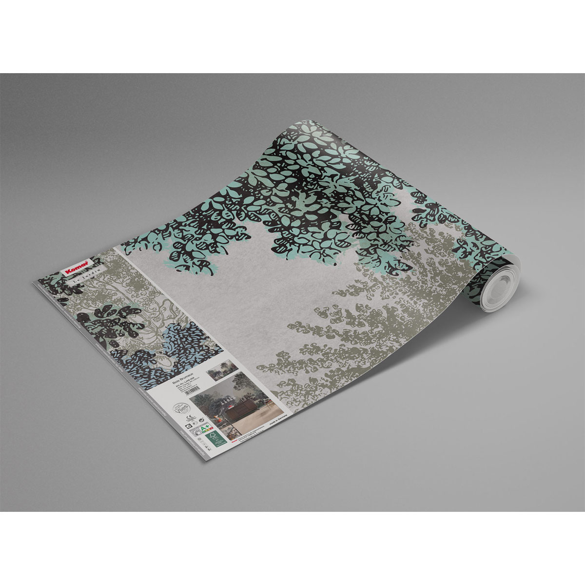 Komar  Vlies Fototapete Bois Brumeux 400x250 cm Bild 9