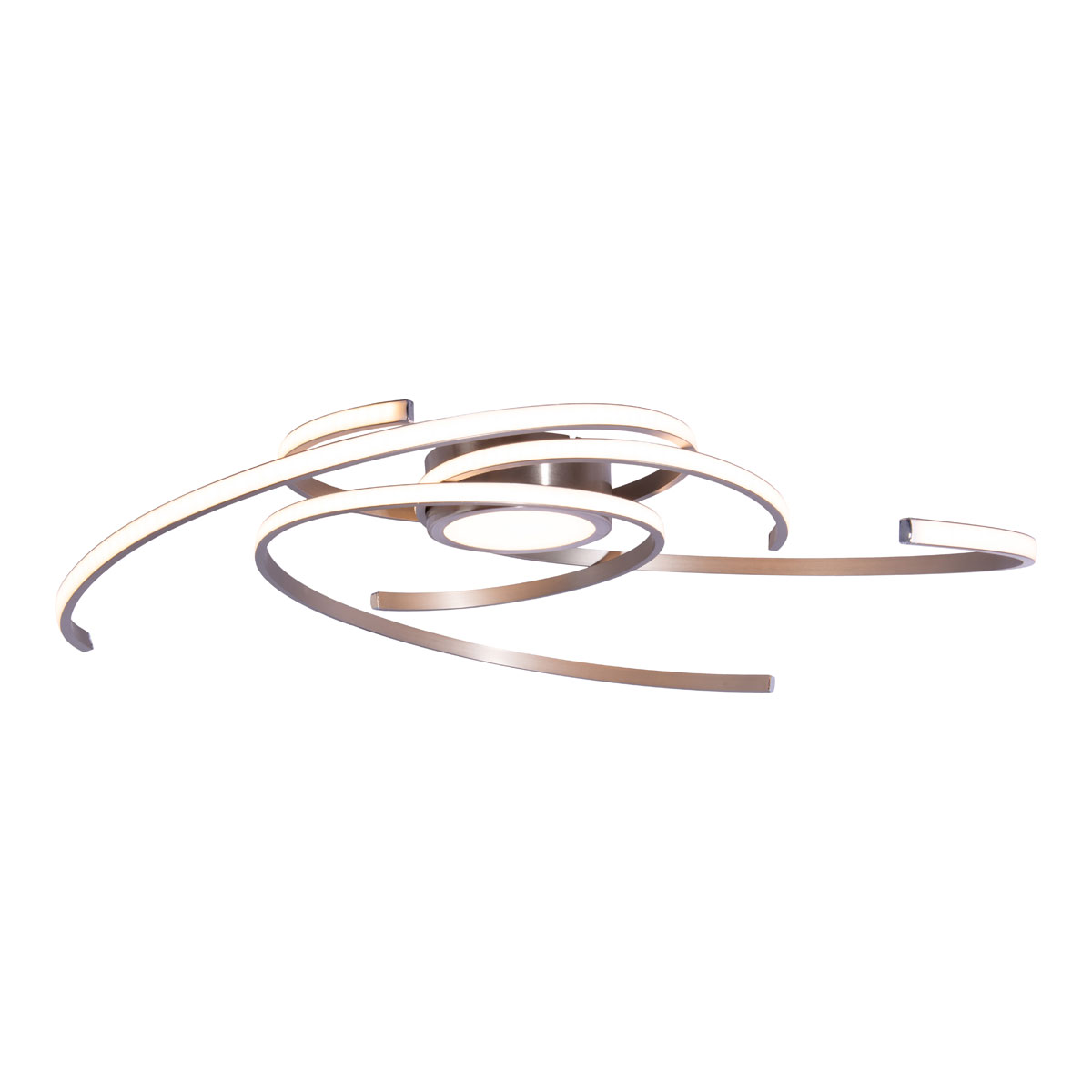 Naeve LED DL Radon Metall/KSstahl-blank LxBxH 75x75x6cm dimmbar Bild 5