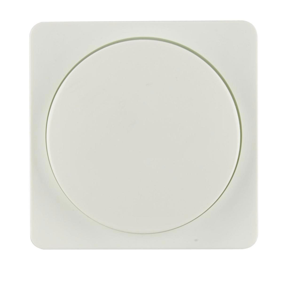 Dimmerabdeckung Le Mans alpinweiß Serie 601