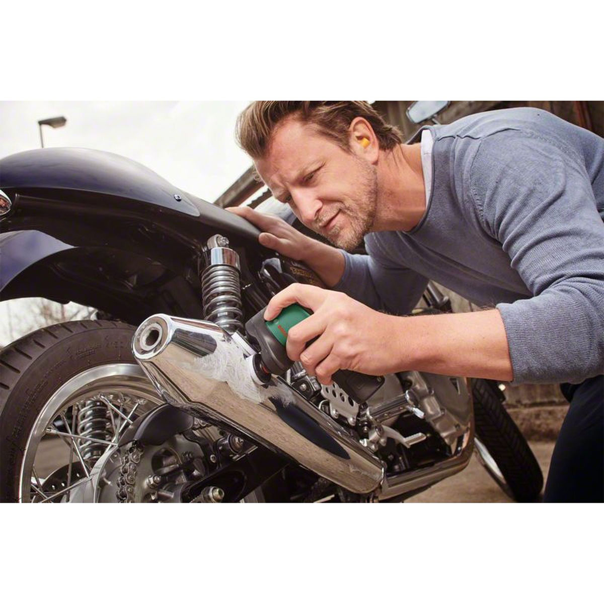 Bosch   Akku-Tellerschleifer und Polierer-Set EasyCurvSander 12 ohne Akku 14-teilig Bild 9