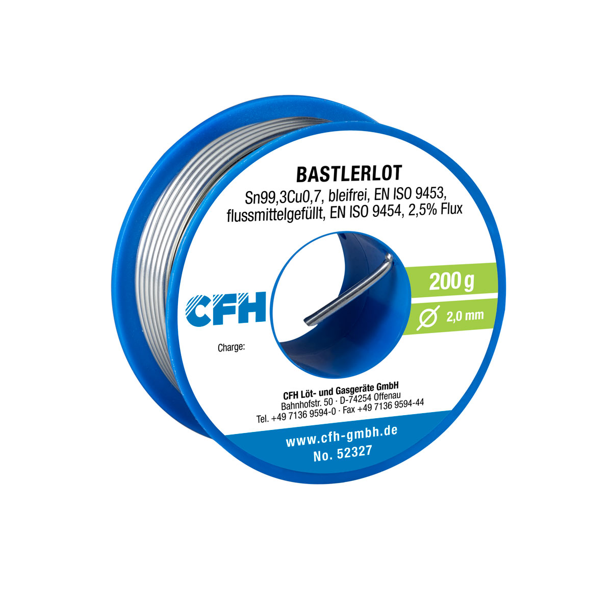 CFH Bastlerlot BL 327 bleifrei 200g