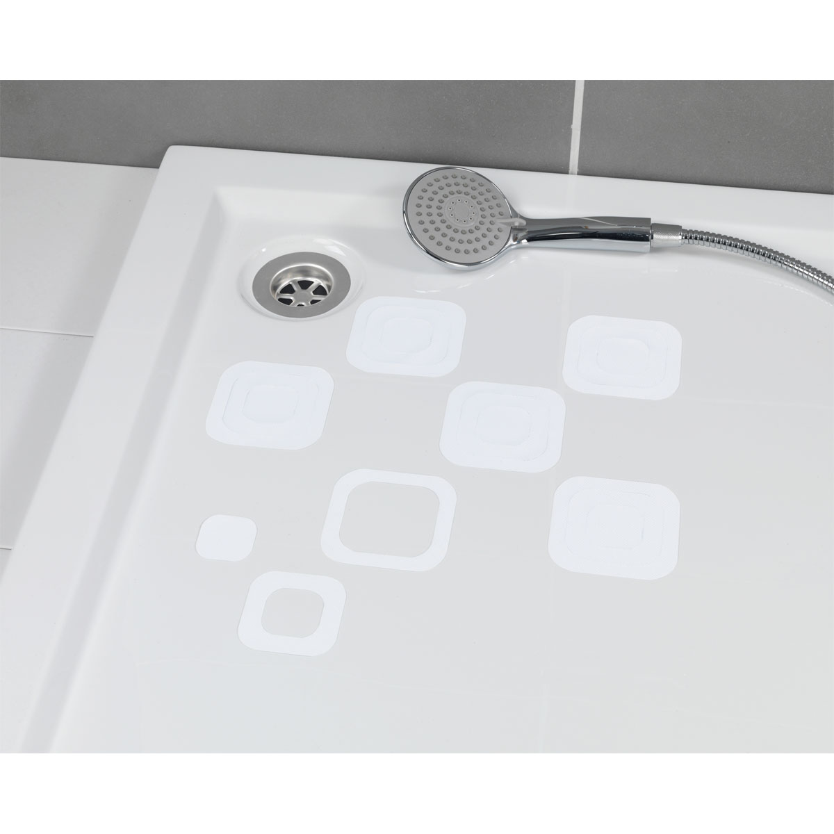 Wenko Anti-Rutsch-Sticker eckig 6er Set Bild 4