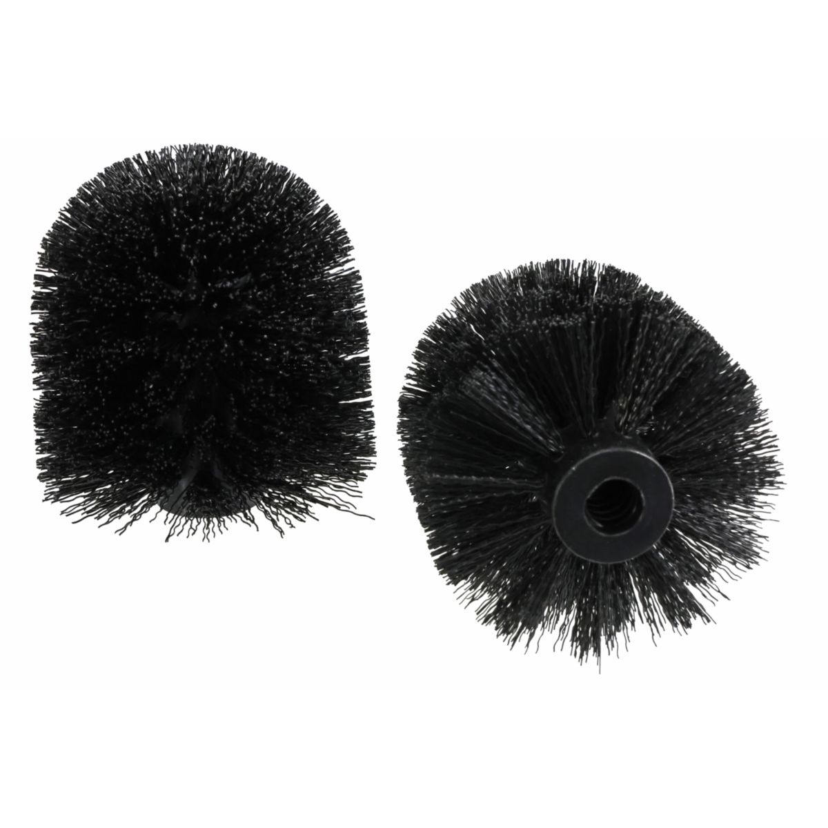 Ersatzköpfe für WC-Bürste 2er Set schwarz