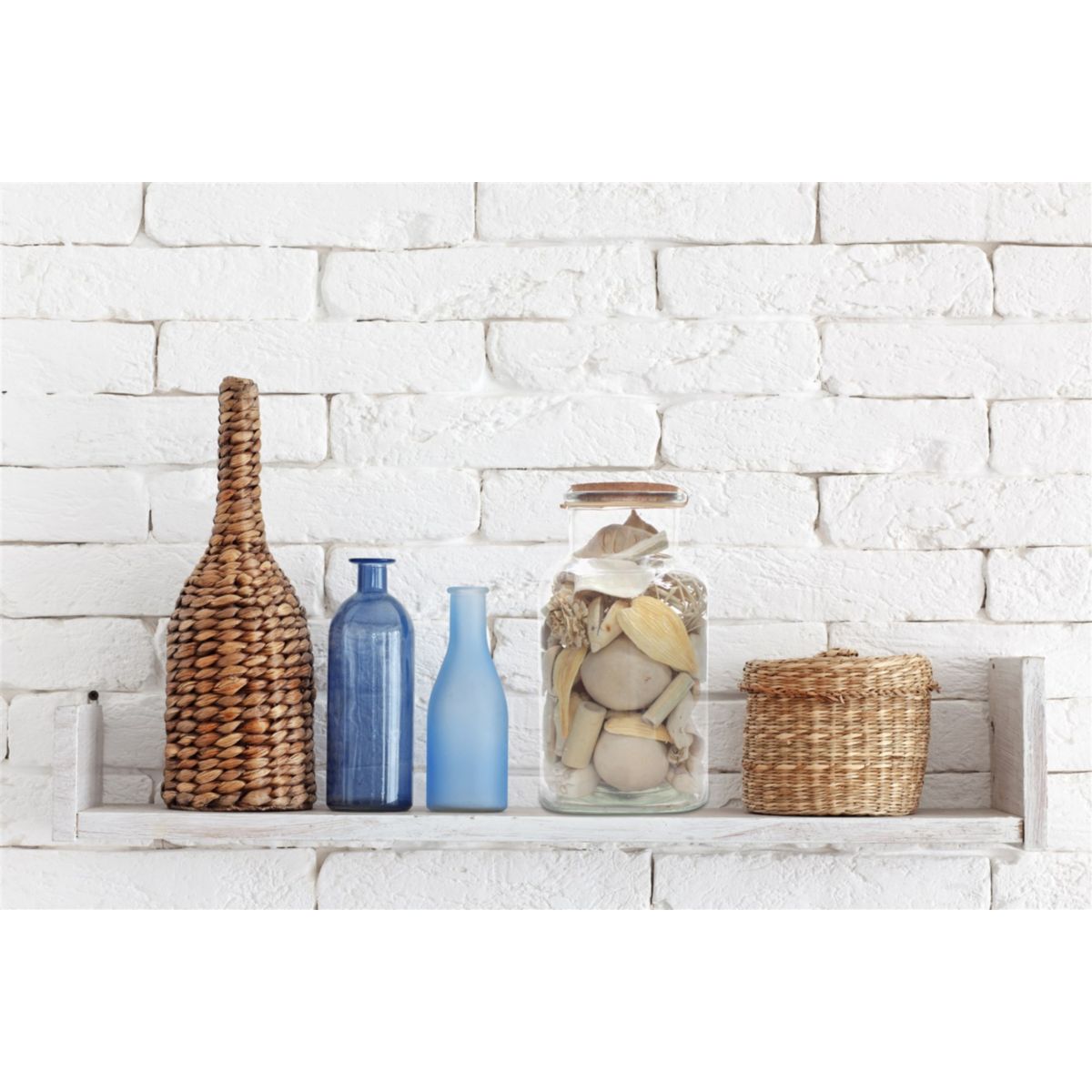 Dekoflasche Flora 210 Natural Bild 4