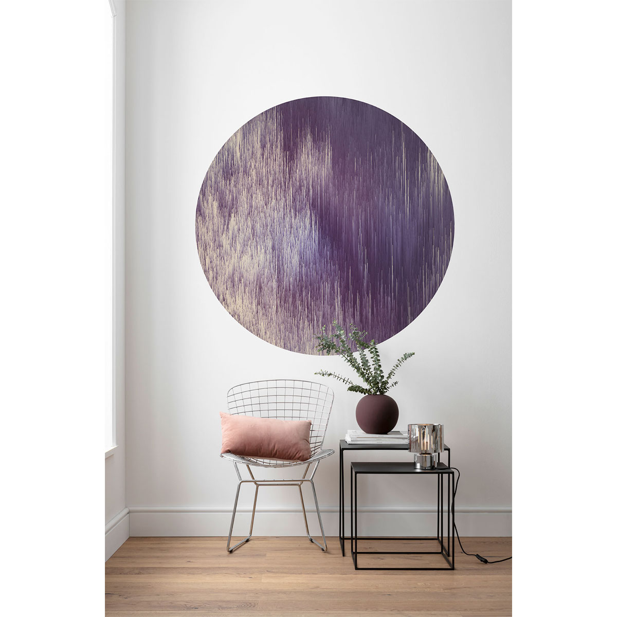 Komar  Selbstklebende Vlies Fototapete rund Harmony Durchmesser 125 cm