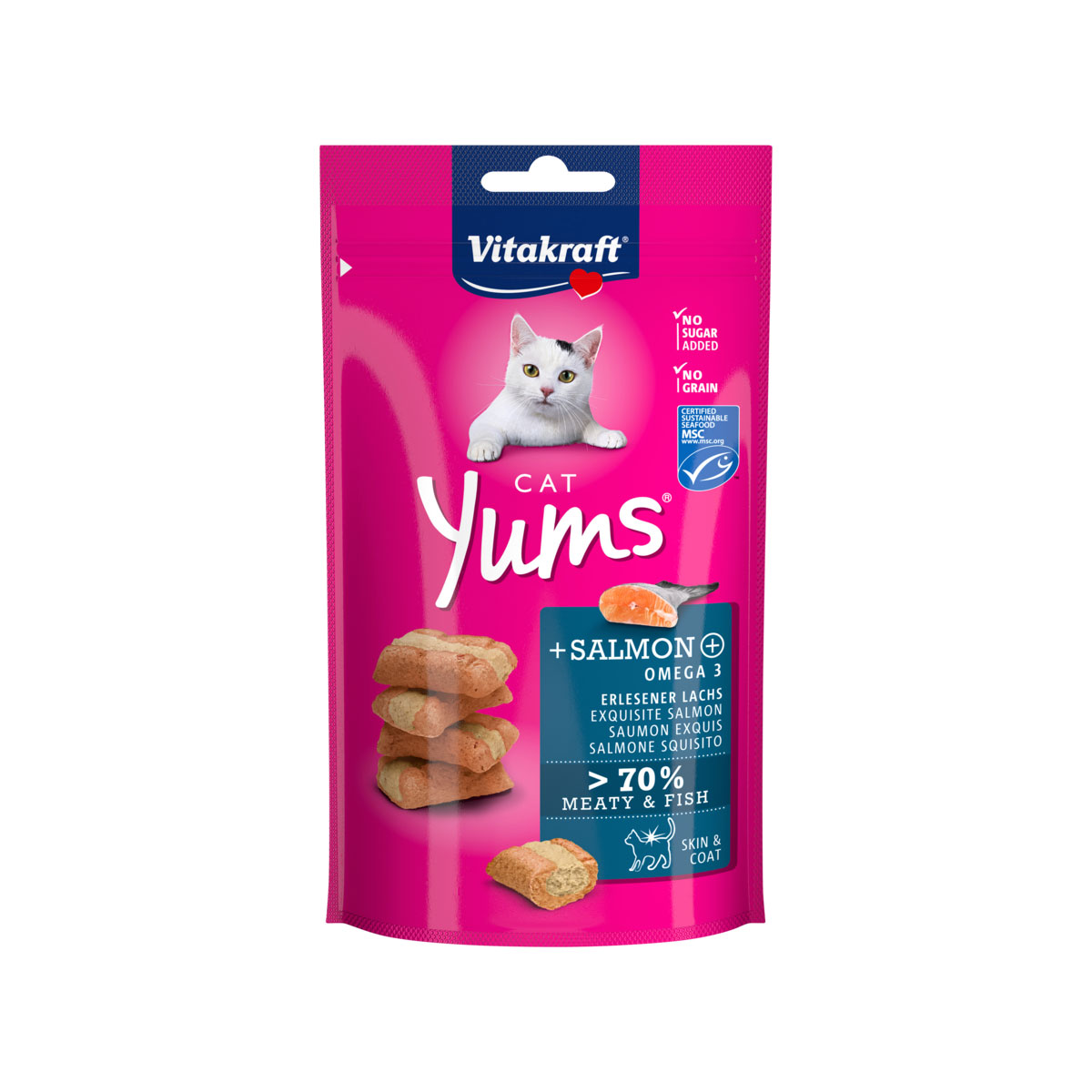 Vitakraft  Cat Yums Lachs 40 g Bild 2