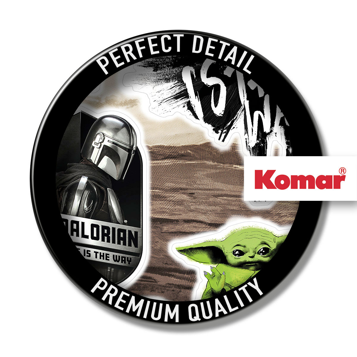 Komar  Wandtattoo Mandalorian Legend 50x70 cm Bild 3