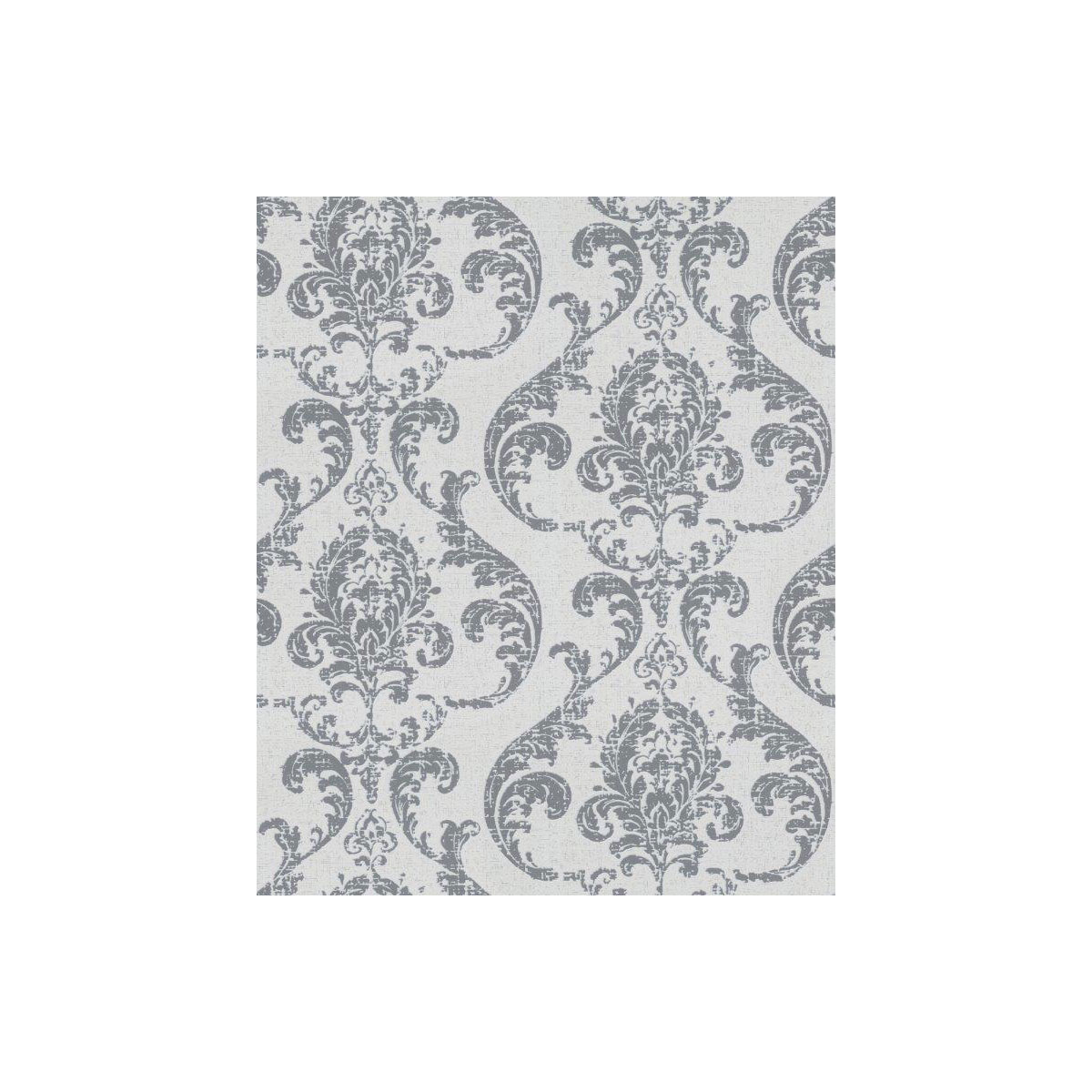 Vliestapete 10,05x0,53 m Ornament Silber