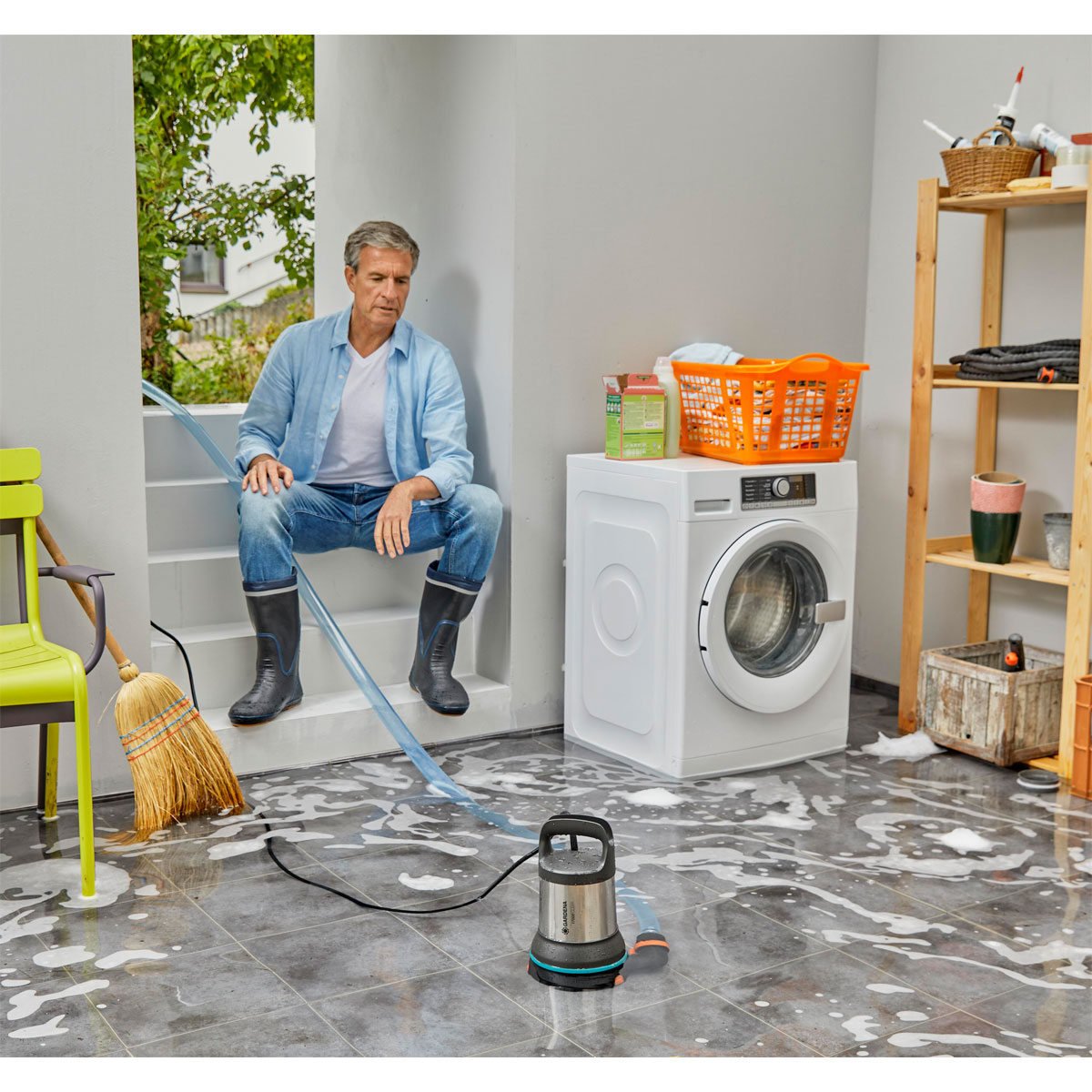 Gardena  Klarwasser-Tauchpumpe 17000 mit Aquasensor Bild 2