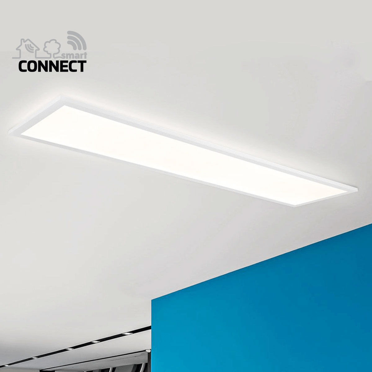 Flector LED-Panel Smart Connect 120 x 30 cm weiß Bild 2