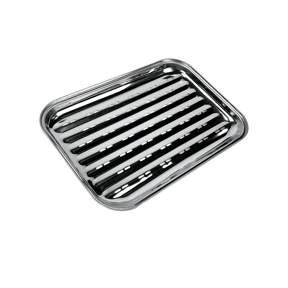 Rothmann Edelstahl-Grillschale 35 x 25 cm
