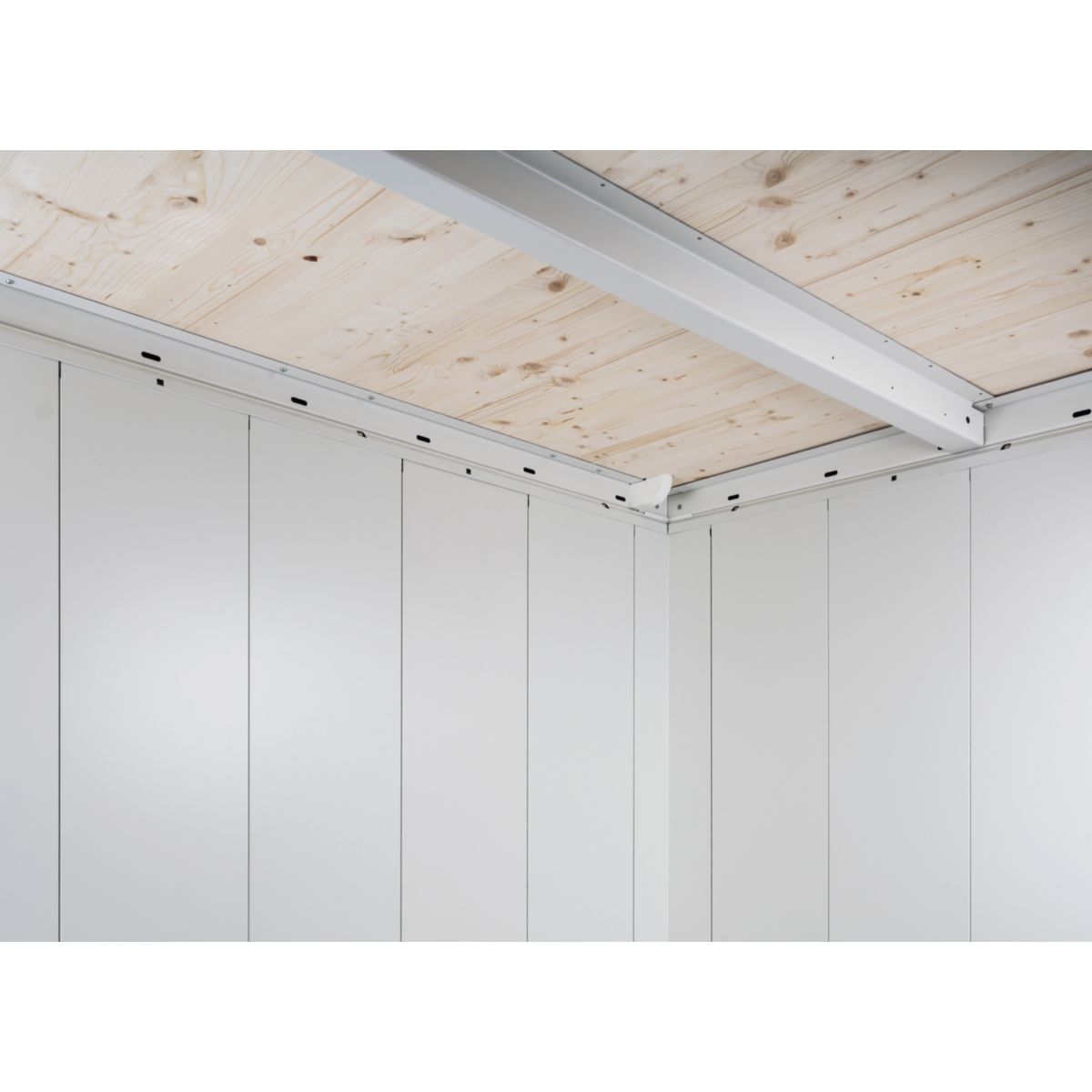 Biohort Gerätehaus Neo 2C Doppeltüre quarzgrau-metallic Bild 2