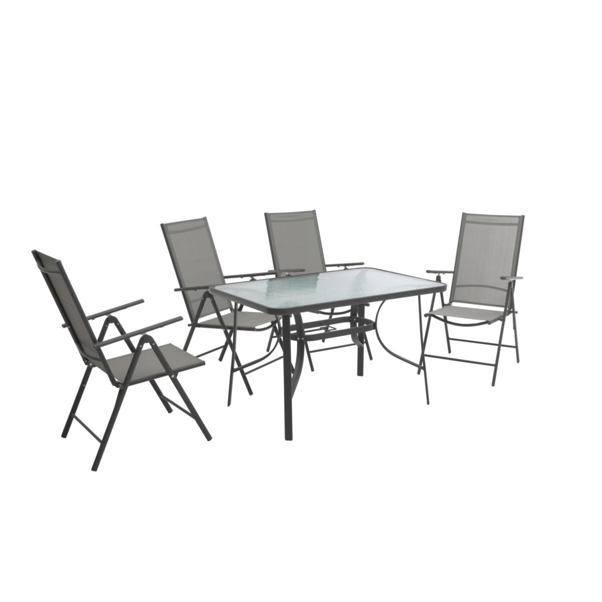 Haveson Gartenmöbelset Leipzig 5-teilig Bild 3