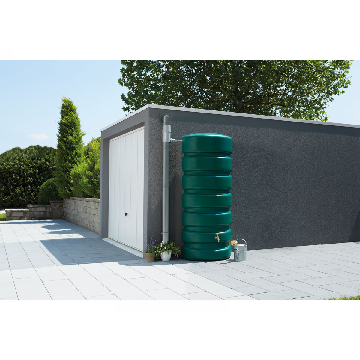 Garantia Gartentank Set Classico grün 2600 L Bild 2