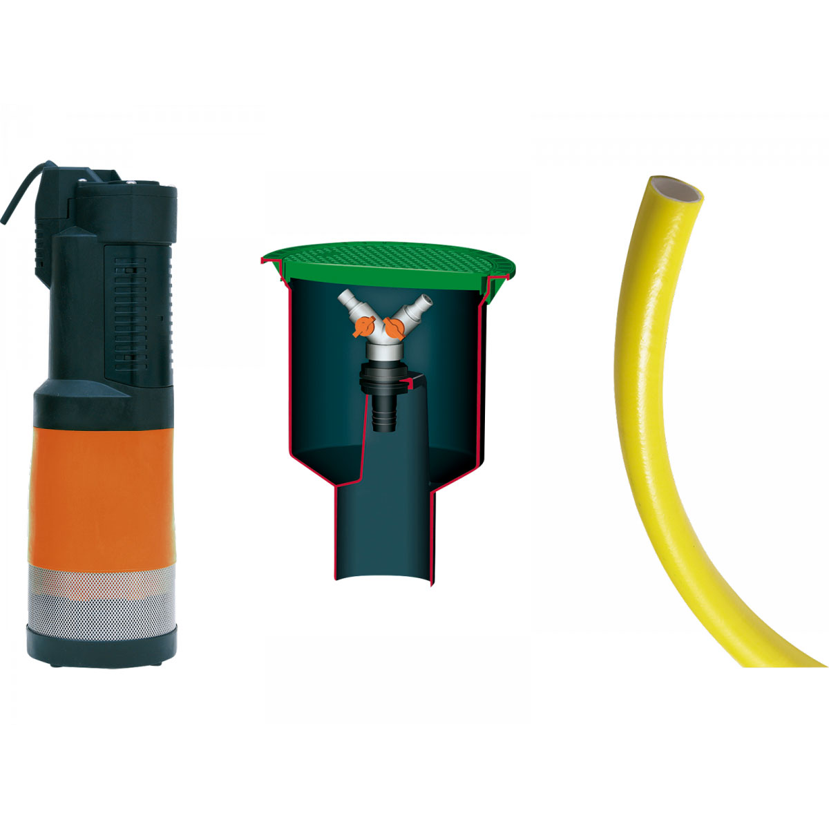 4rain Flachtank Flat S Garten-Comfort Paket 3000 L Bild 5