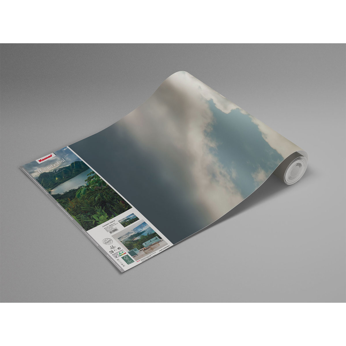 Komar  Vlies Fototapete Jurassic Island 450x280 cm Bild 10