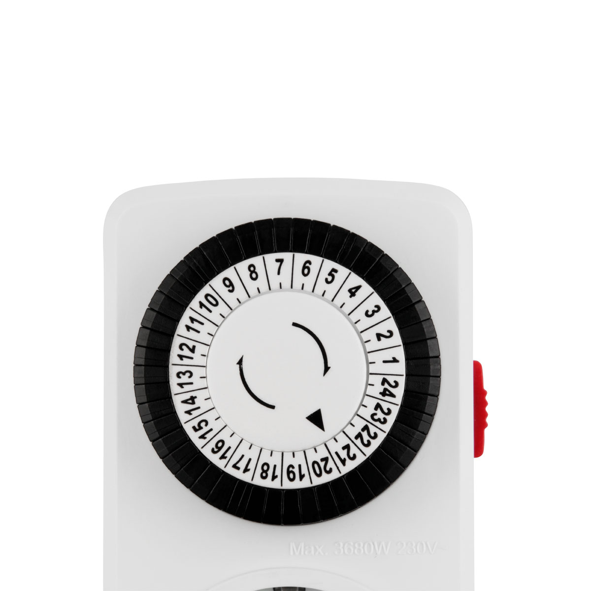 REV Ritter Zeitschaltuhr innen mechanisch Standard 48 Schaltzeiten weiß Bild 5