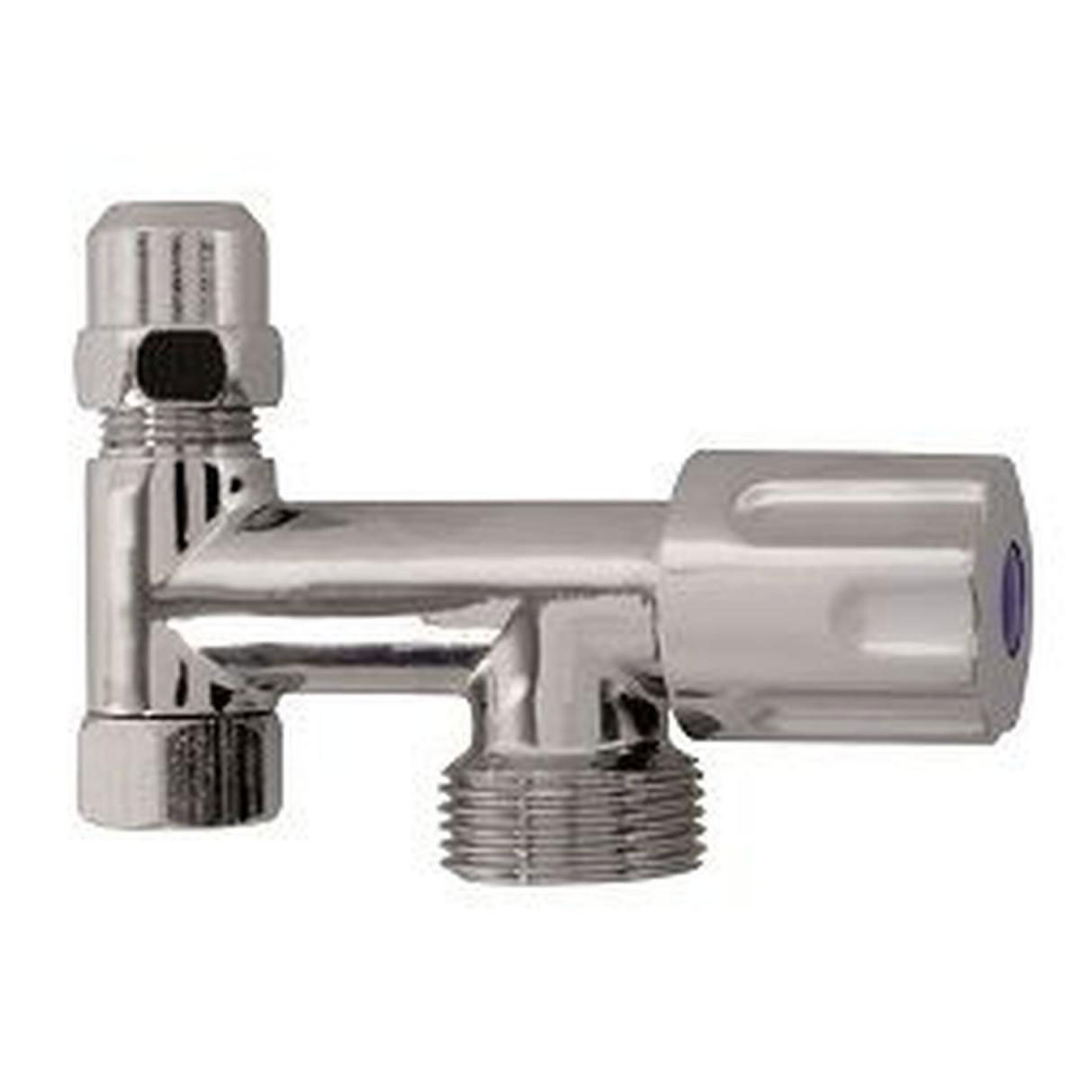 Kirchhoff Geräteanschluss-Zusatzventil 3/8" x 10 mm x 3/4"