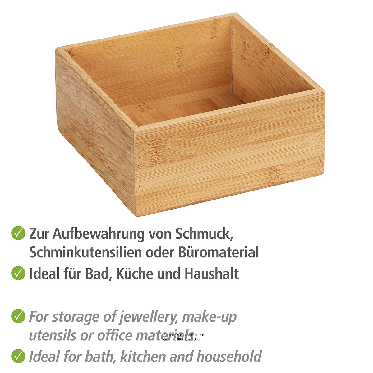 Wenko Bambus Ablage Terra M Bild 3