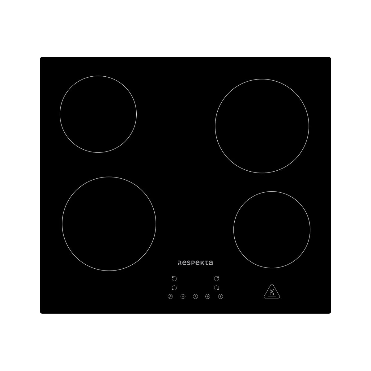Respekta Rahmenloses Glaskeramikkochfeld Aaron KM 4400-28 Bild 1