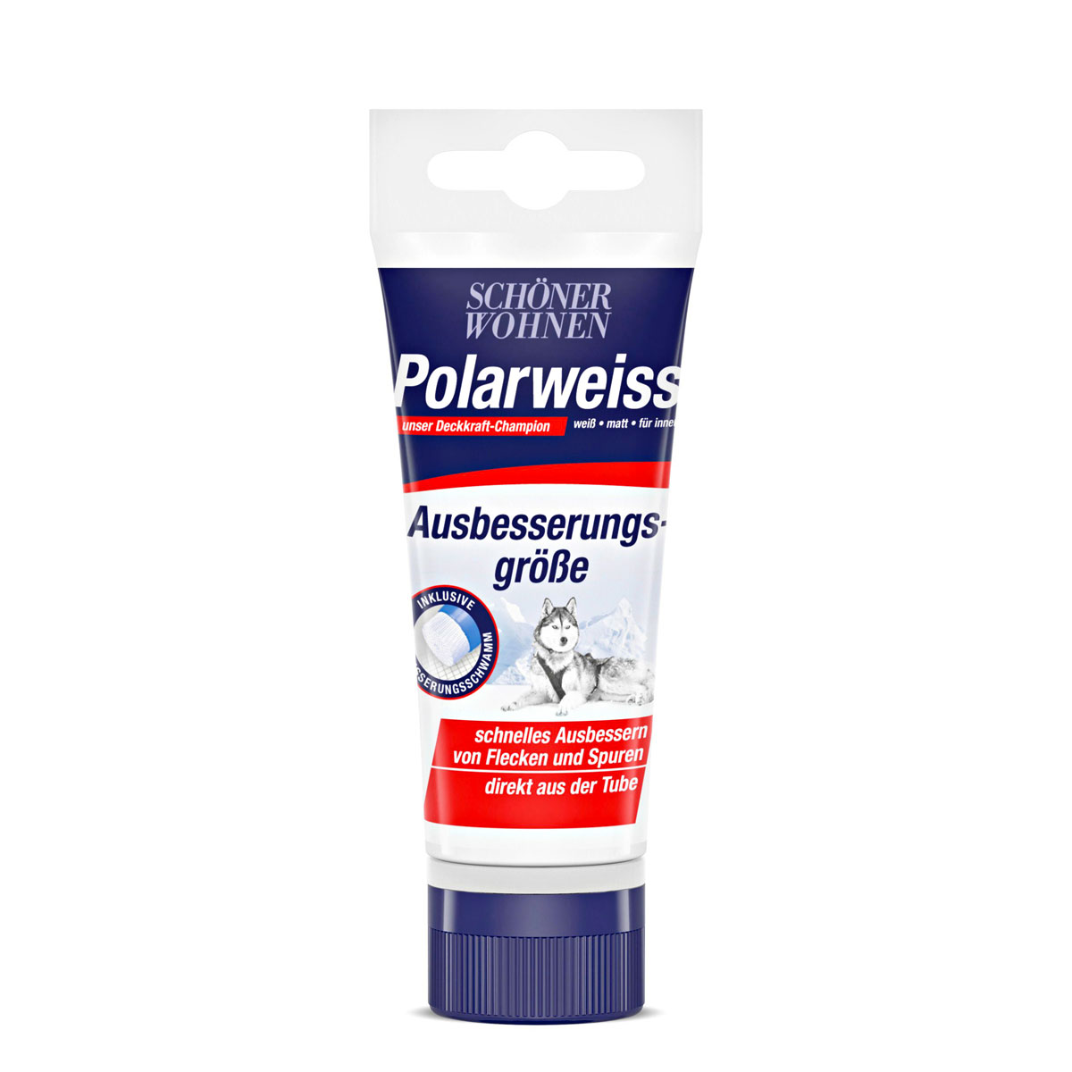 Schöner Wohnen Farbe Polarweiß Tube 50 ml weiß