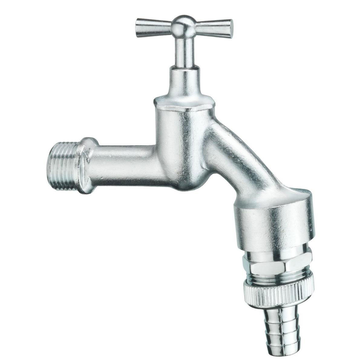 Maschinen-Auslaufventil 1/2" chrom