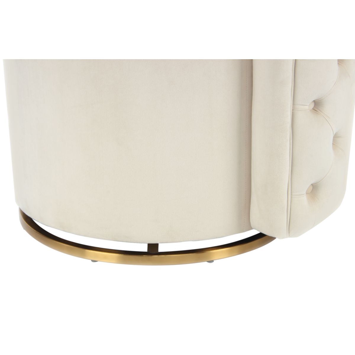 Sessel Drehsessel Beverly 125 creme gold Bild 7
