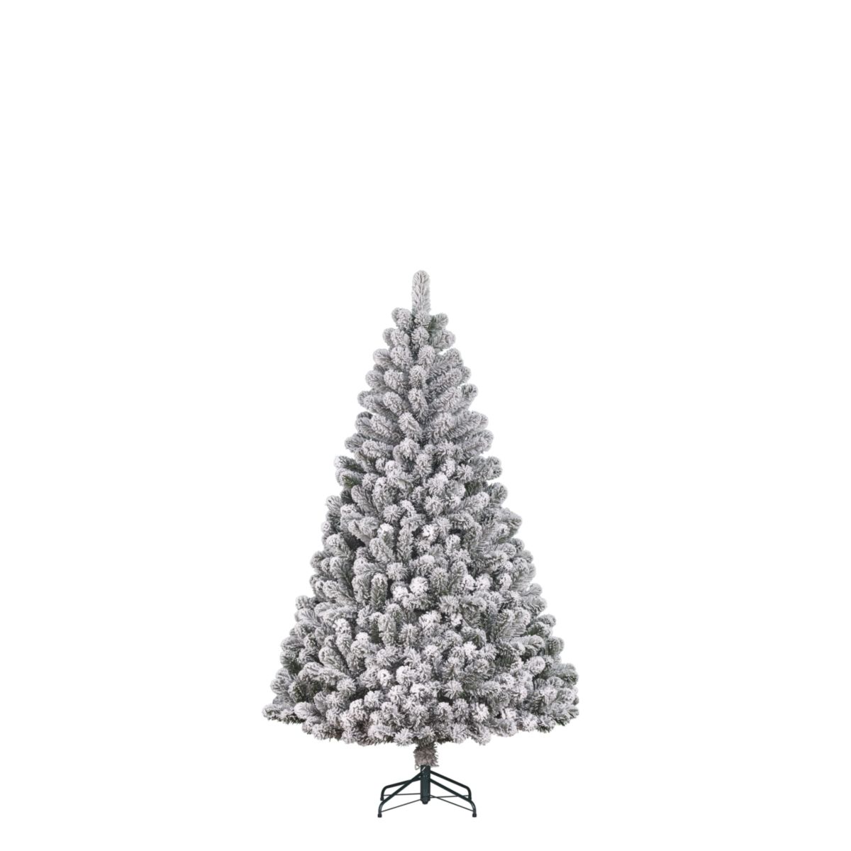 Charlton Weihnachtsbaum grün mit Schneeeffekt 155x91 cm Bild 1