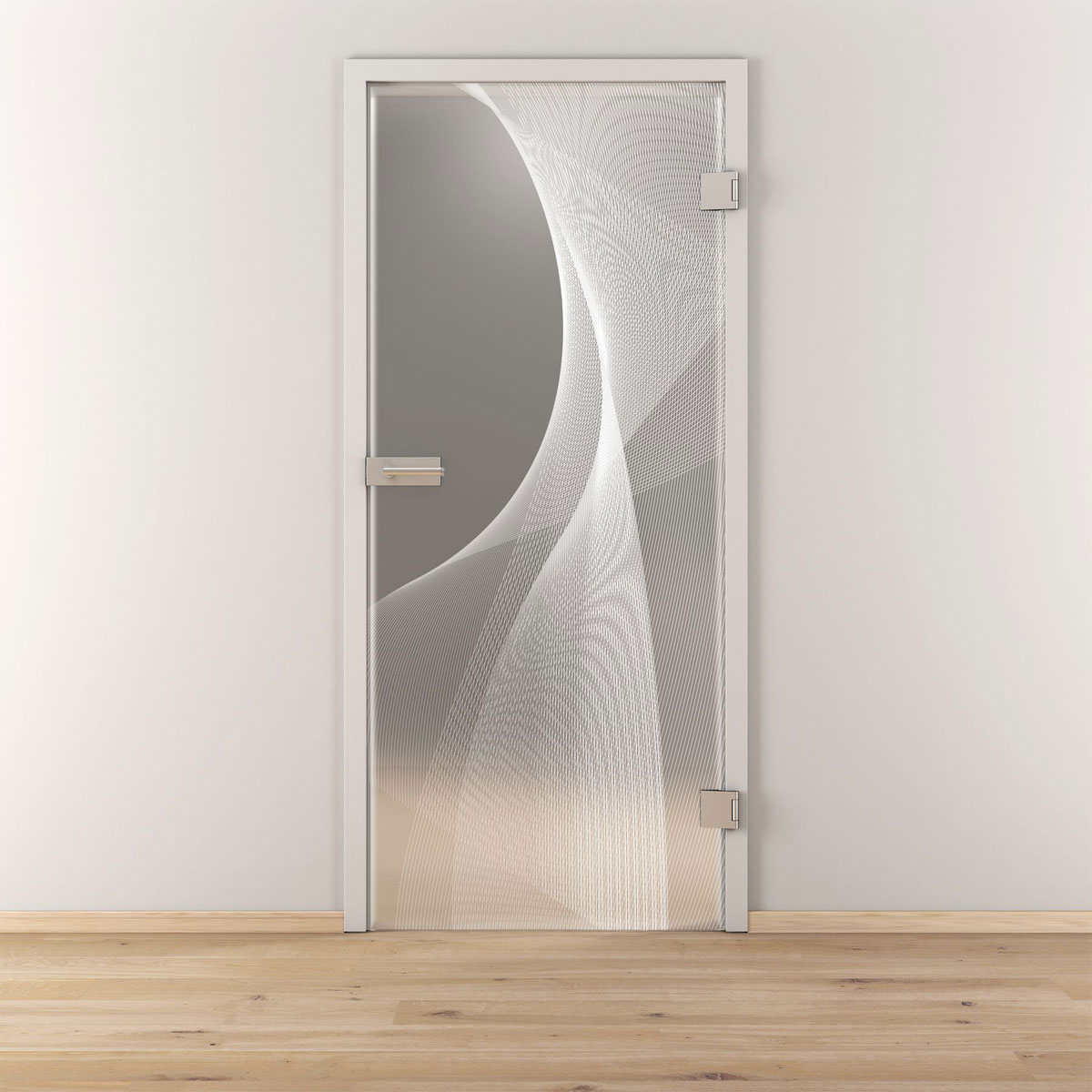 Novadoors Glasdrehtür NOVA 634 mattiert 70,9 x 197,2 cm Rechts Bild 2