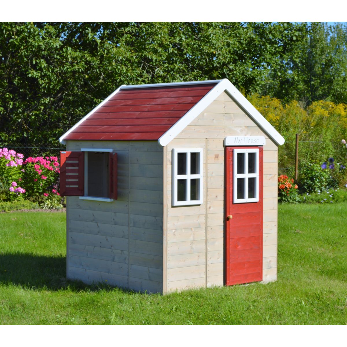 Wendi Toys Spielhaus Gecko 120x120x155 cm Bild 2