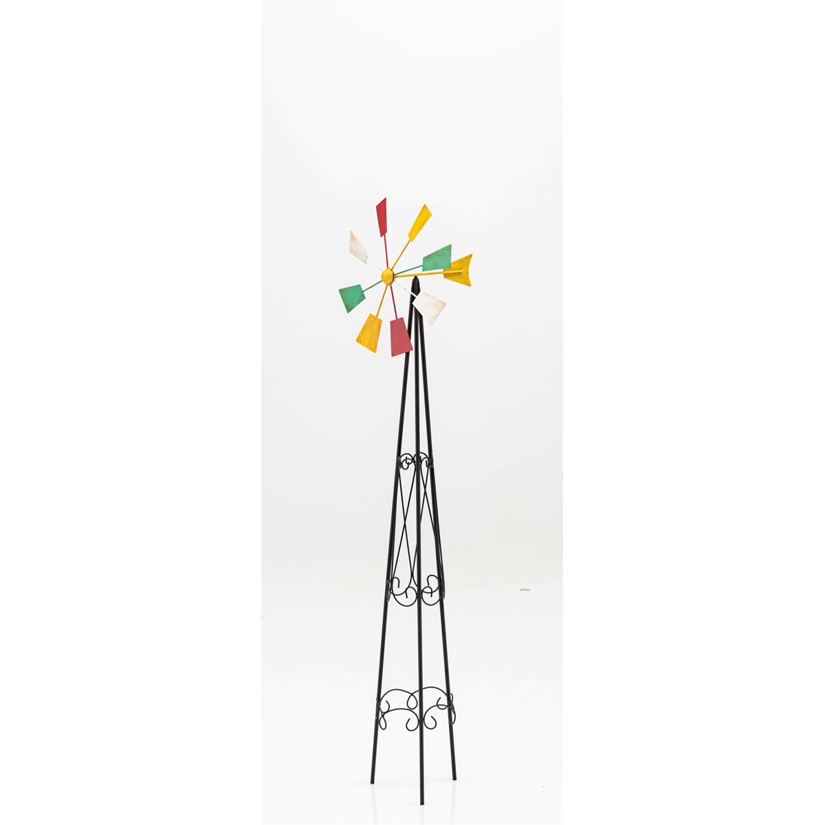 Haveson Windrad 120 cm mit Rankhilfe Bild 1