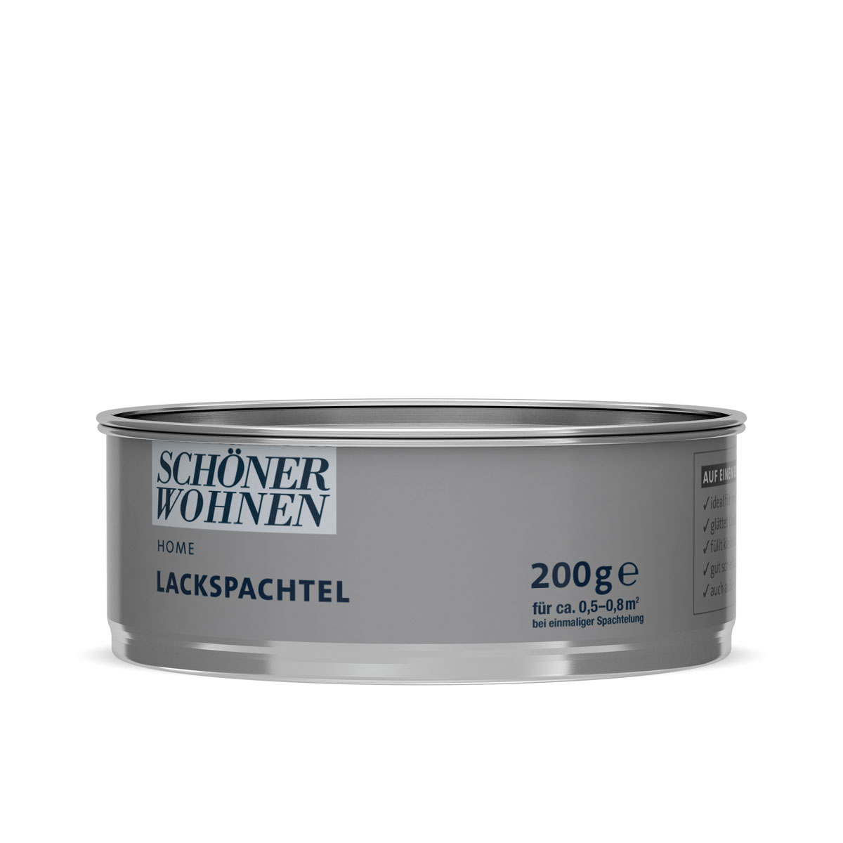 Schöner Wohnen Farbe Lackspachtel Home Weiß 0,2 L