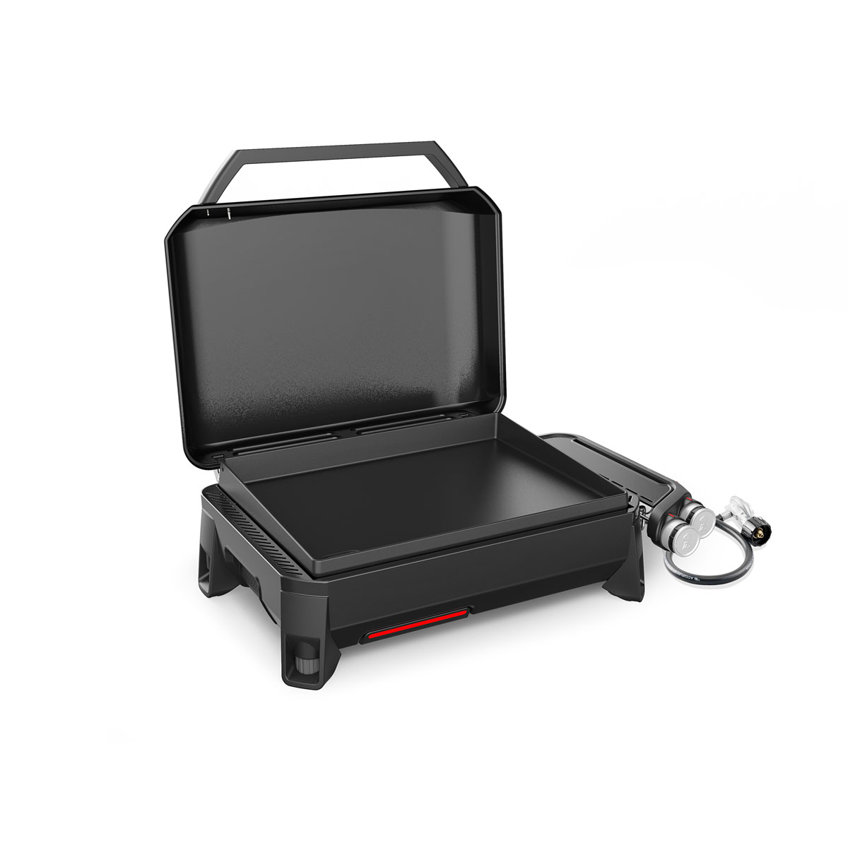 Weber Tisch-Gasgrill Slate GP56 schwarz 56 cm 2 Brenner Bild 2