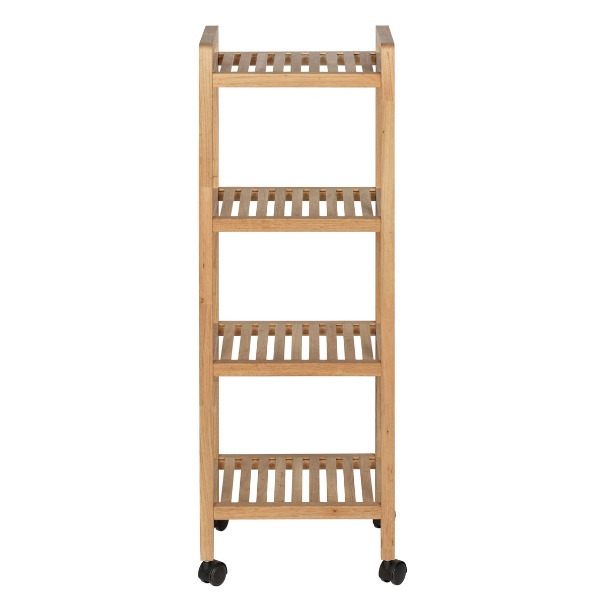 Wenko  Haushalts- und Badwagen Norway 4 Etagen schmales Bad- Küchen- und Wohnregal auf Rollen Bild 7