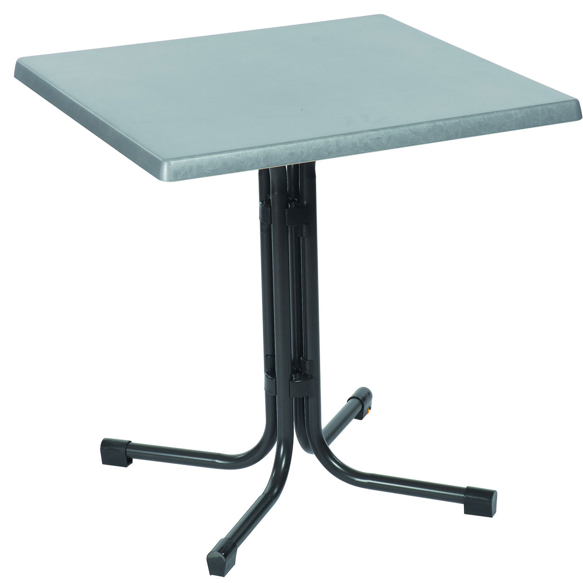 acamp Tisch Piazza 80 x 80 cm anthrazit/inox Bild 1