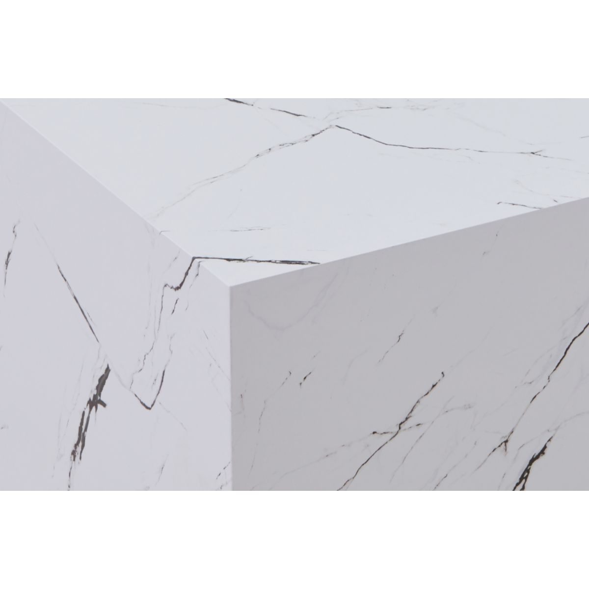 Beistelltisch Cuboid 125 weiss Bild 4