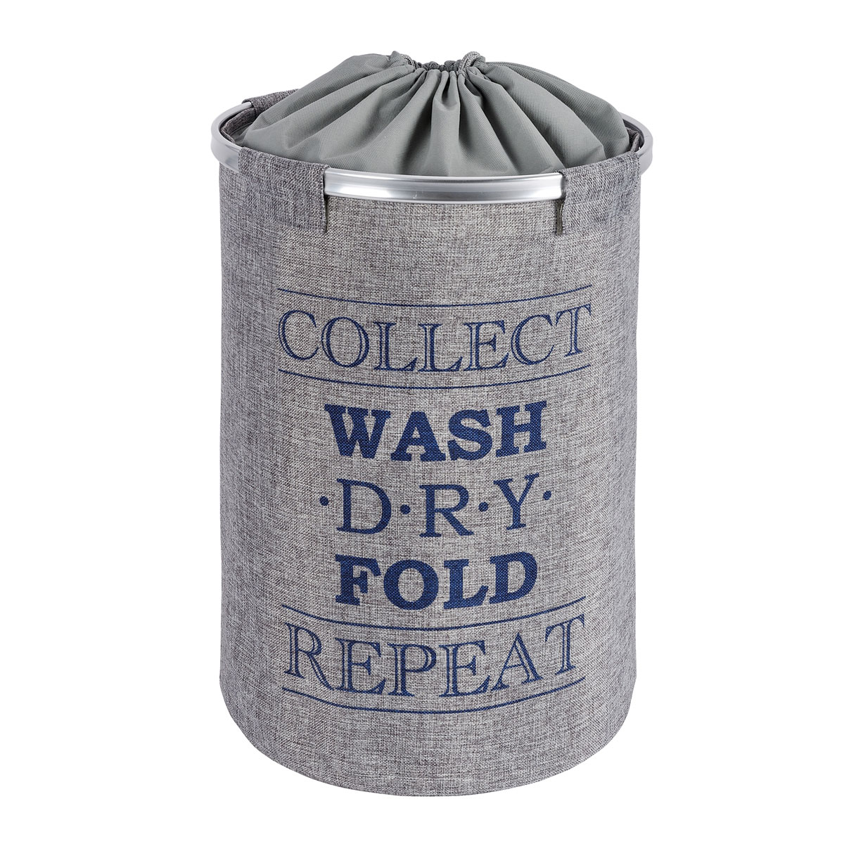 Wenko Wäschesammler Ringo grau 68 l