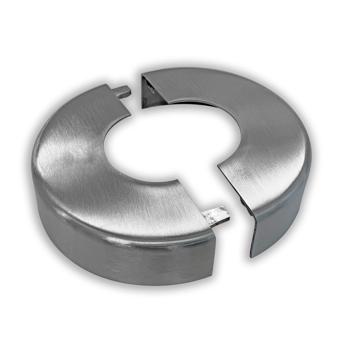 Rosette Edelstahl V2A 2teilig für Grundplatte E2/S2