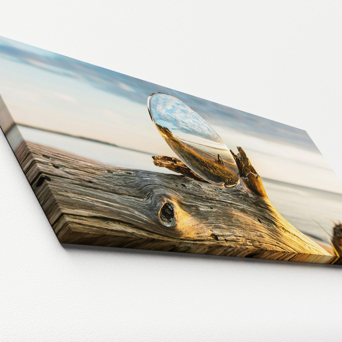 Canvas-Art Glaskugel 30 x 80 cm Bild 1