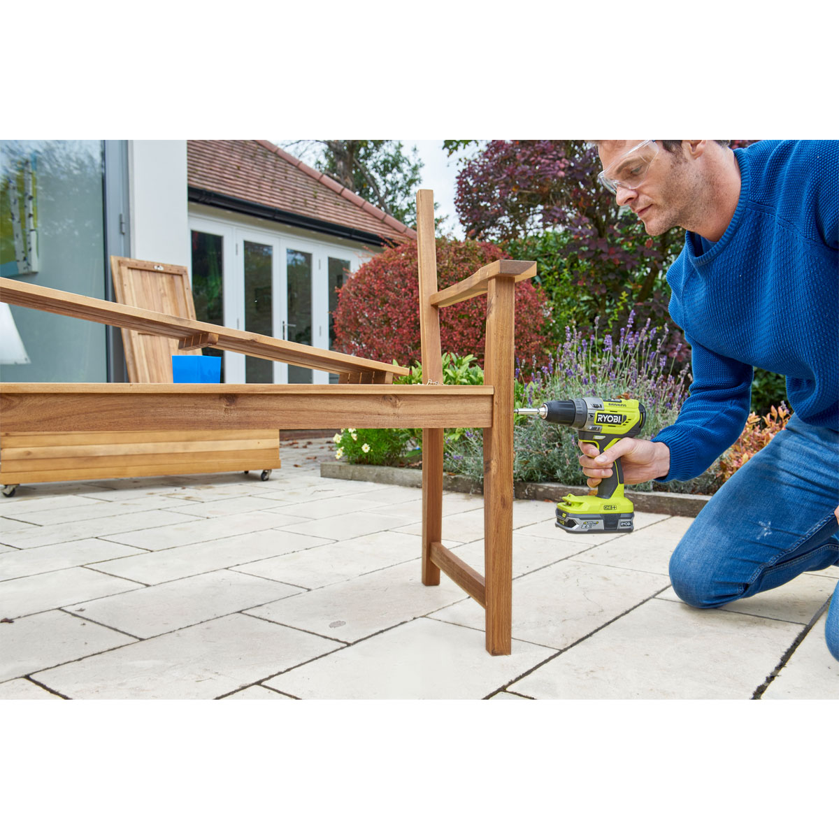 Ryobi  Akku-Schlagbohrschrauber R18PD5-0 18 Volt ohne Akku und Ladegerät Bild 6