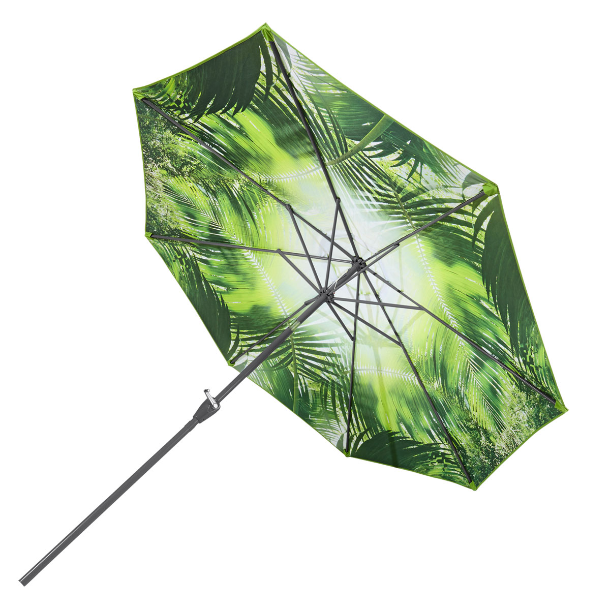 Haveson Gartenschirm Jungle anthrazit Bild 2