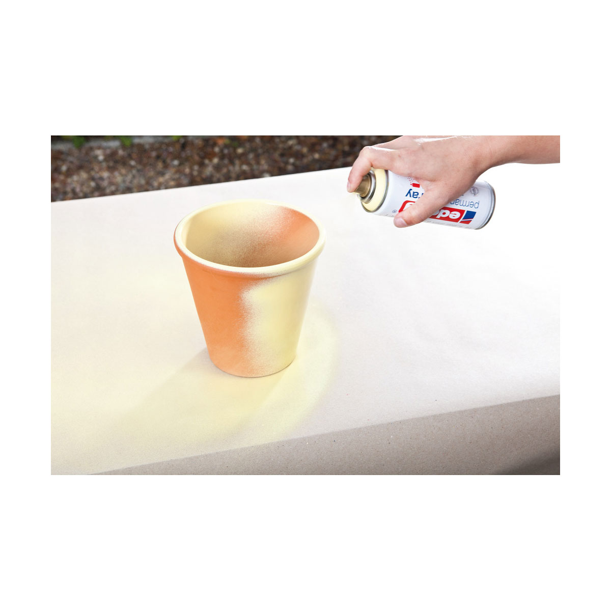 Edding  Spray 5200 pastellgelb seidenmatt Bild 6