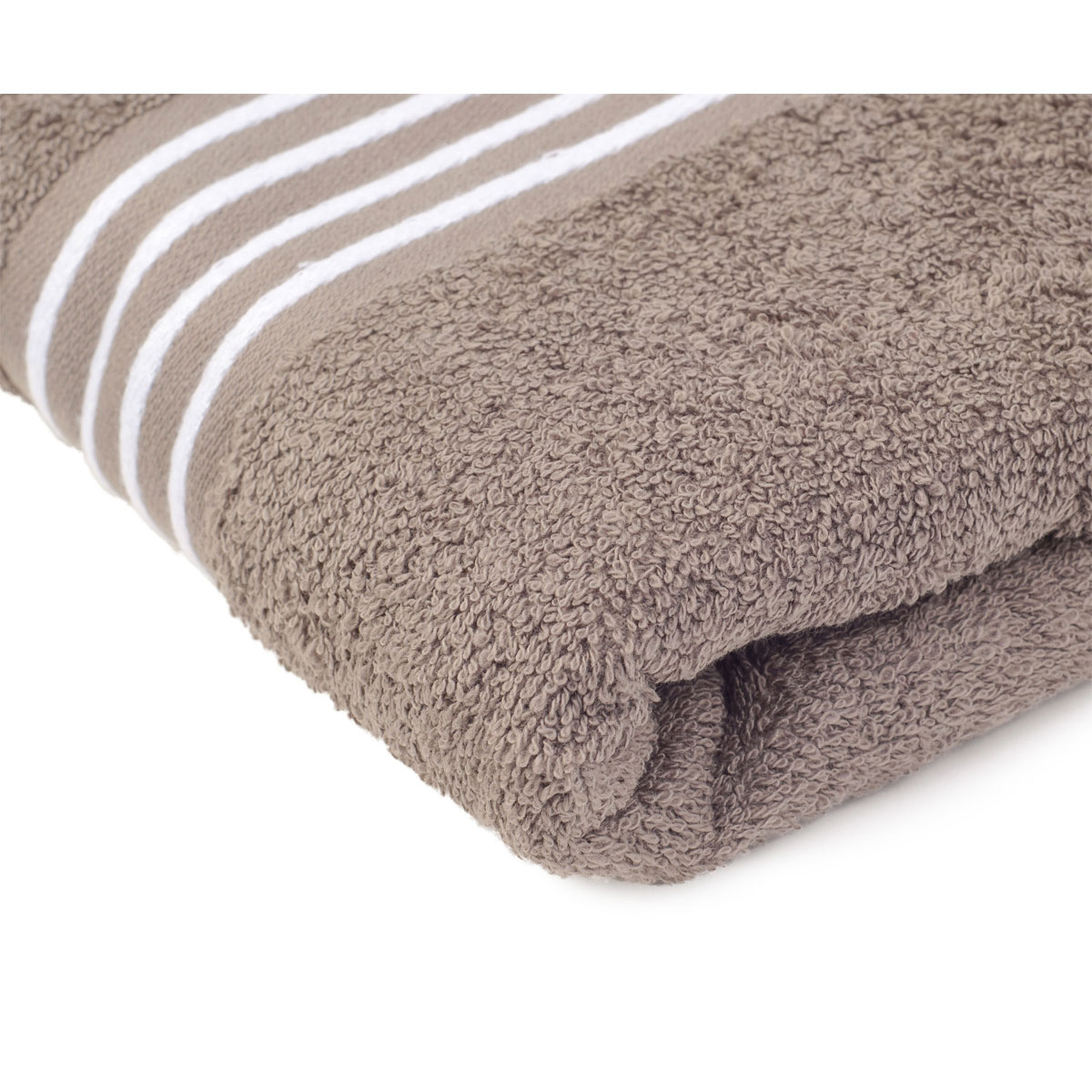 Gözze Frottier-Handtuch Rio 50 x 100 cm taupe vollfarbig Bild 4